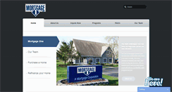 Desktop Screenshot of mortgageonegr.com