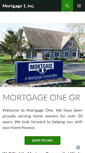 Mobile Screenshot of mortgageonegr.com